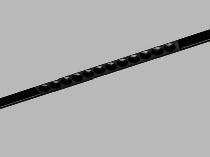 LED2 MAGLASER III 48V lineaire magnetische railspot 24 zwart