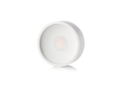 LED2 PUCK opbouw plafondlamp wit detail