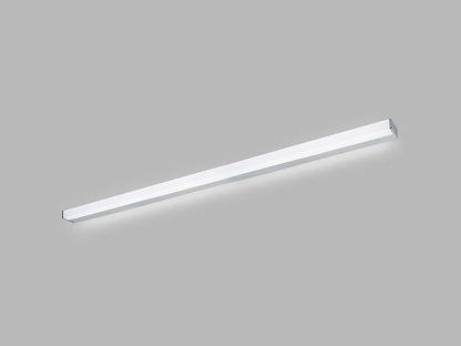 LED2 QUADRA 120 lineaire wandlamp chroom IP44 badkamerverlichting