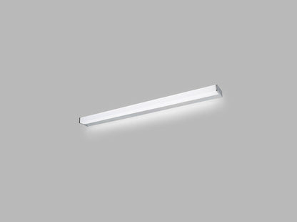LED2 QUADRA 90 lineaire wandlamp chroom IP44 badkamerverlichting