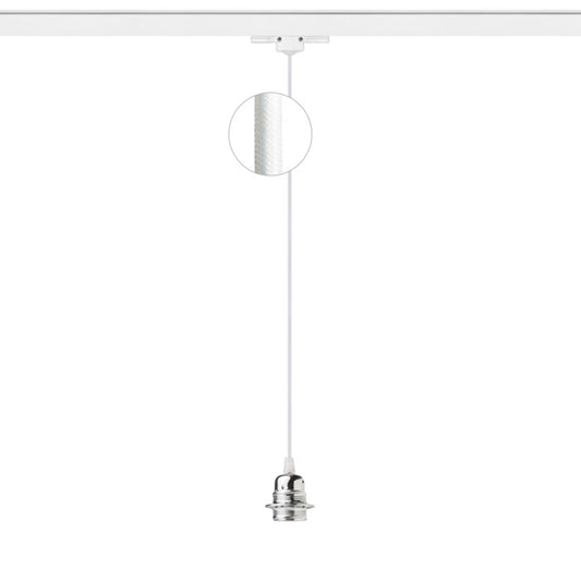 ELISA 3-fase hanglamp E27 lamphouder, 9 kleuren