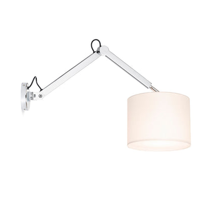MADISON wandlamp met arm textielkap, verstelbaar
