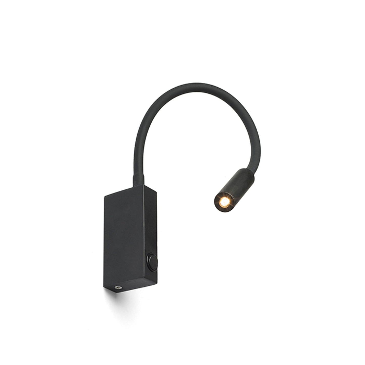 EKE LED wandspot zwart
