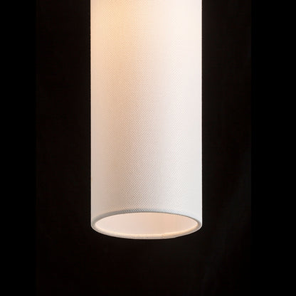 HUDSON wandlamp met arm textiel hanglamp, chroom