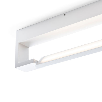 IMPERISO | LED-Wandleuchte für Badezimmer | schwenkbar, weiß