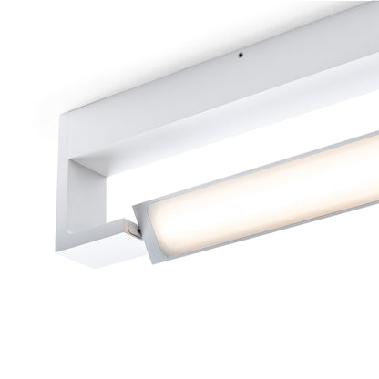 IMPERISO | LED-Wandleuchte für Badezimmer | schwenkbar, weiß