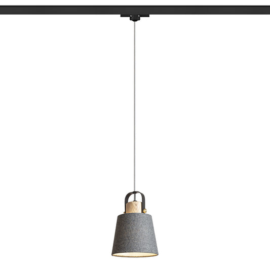 CHOUPETTE 3-fase hanglamp textiel & hout