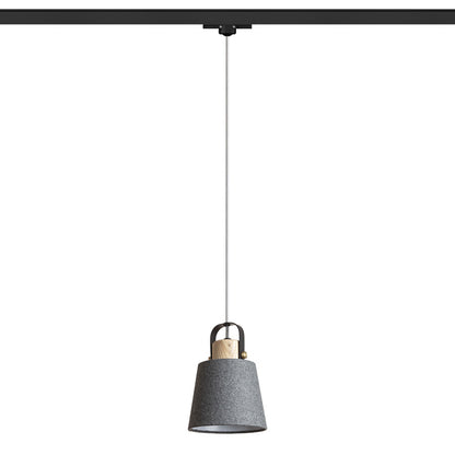 CHOUPETTE 3-fase hanglamp textiel & hout