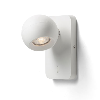 SIENA verstelbare wandspot GU10, 2 kleuren