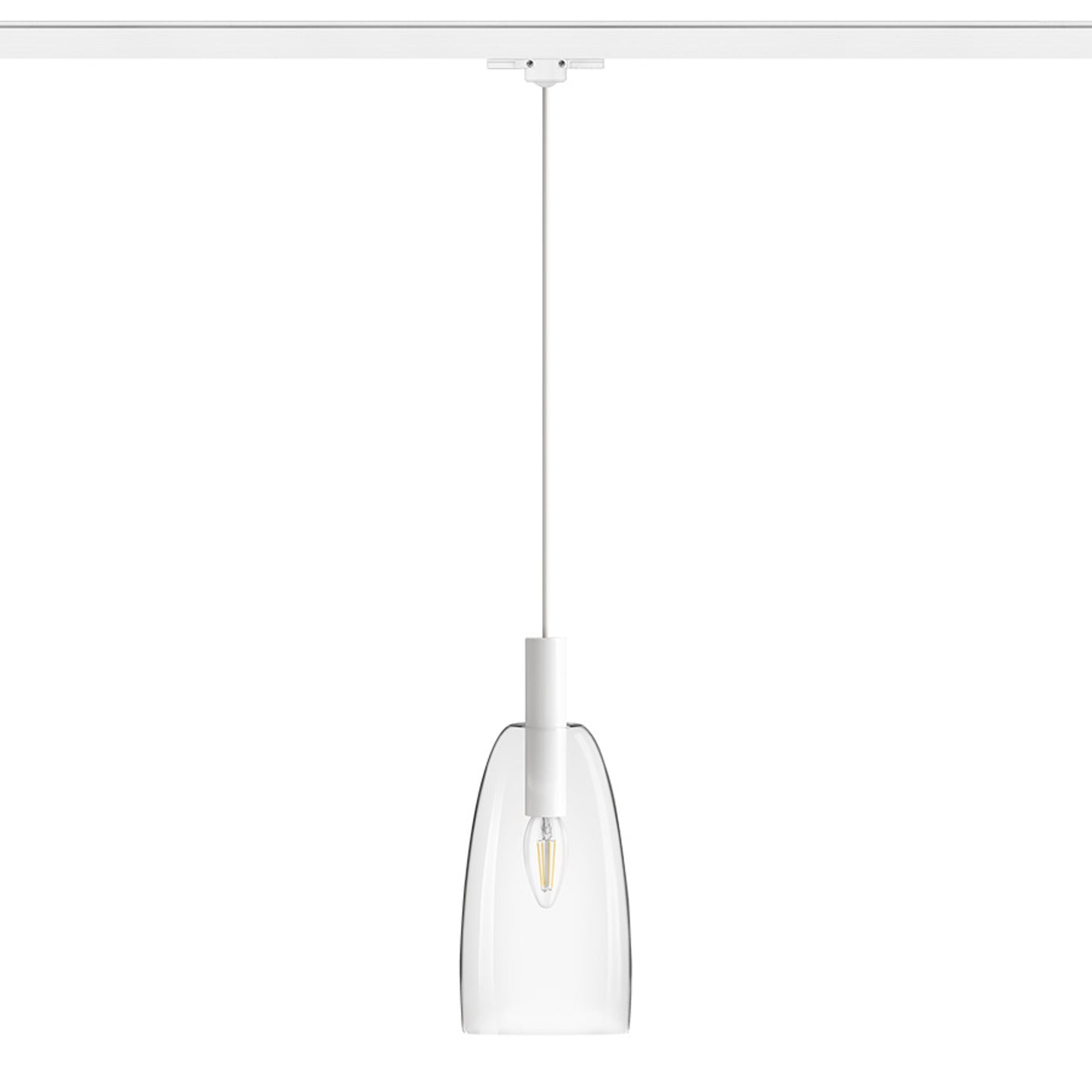 BELLINI 3-fase hanglamp glas met gelakte details