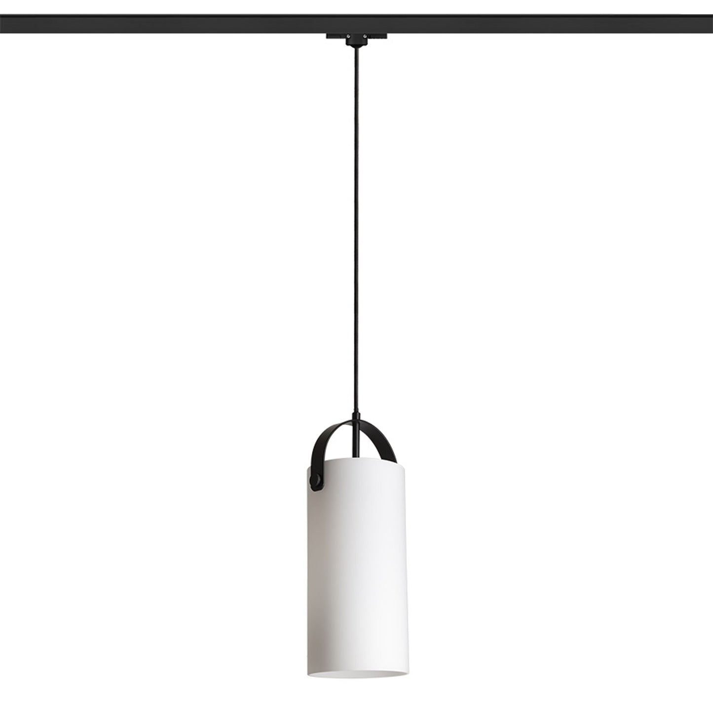 JULIETTA 31 3-fase hanglamp opaal cilinderglas