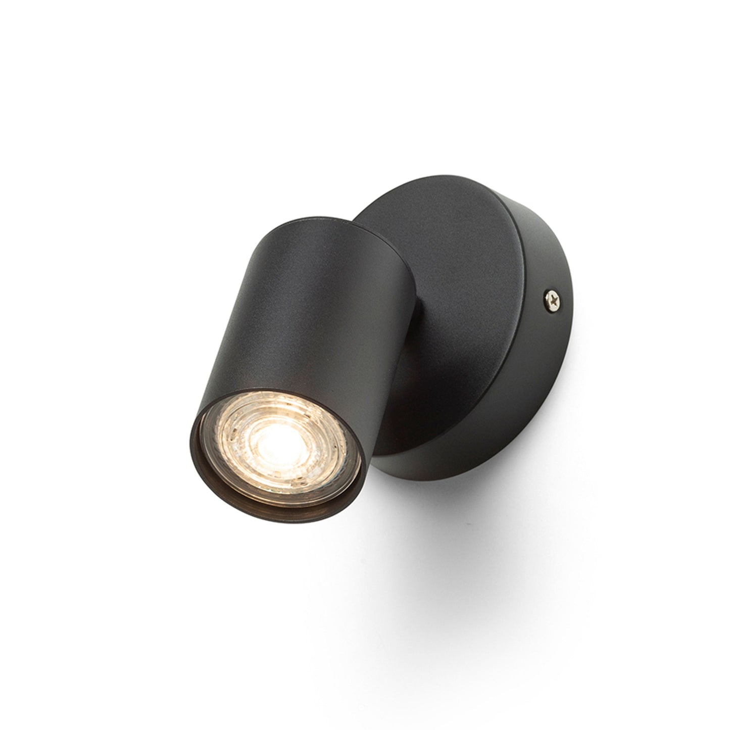 DUDE R opbouwspot rond GU10, wit of zwart