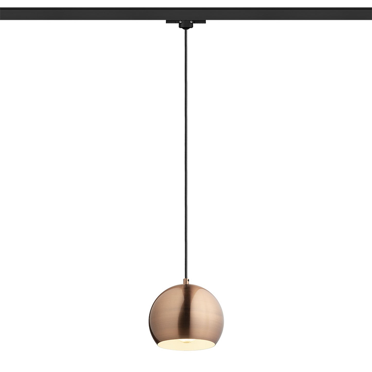AGNETA 3-fase hanglamp rond metaal, 4 kleuren