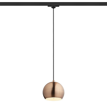 AGNETA 3-fase hanglamp rond metaal, 4 kleuren