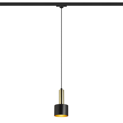 GIULIA 12 3-fase hanglamp gelakt metaal, 2 kleuren