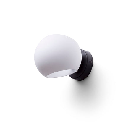 SOLARIS glazen opbouwlamp E14, 3 kleuren