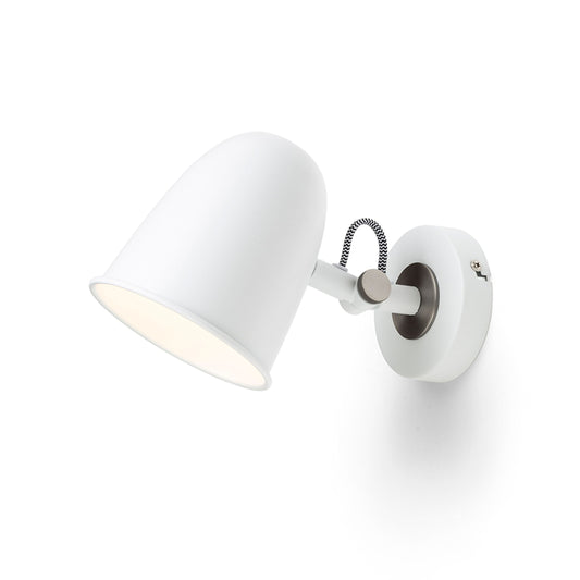 DANNY wandlamp kantelbaar E14, 2 kleuren