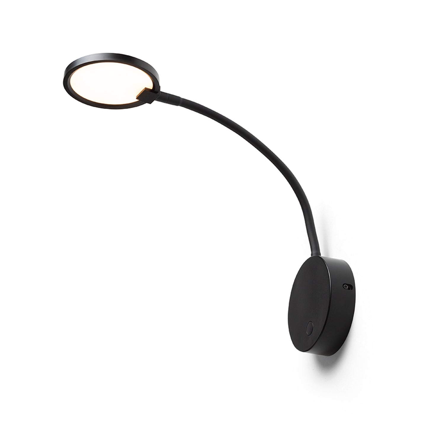 CELESTE LED wandspot op zwanenhals melkdiffuser