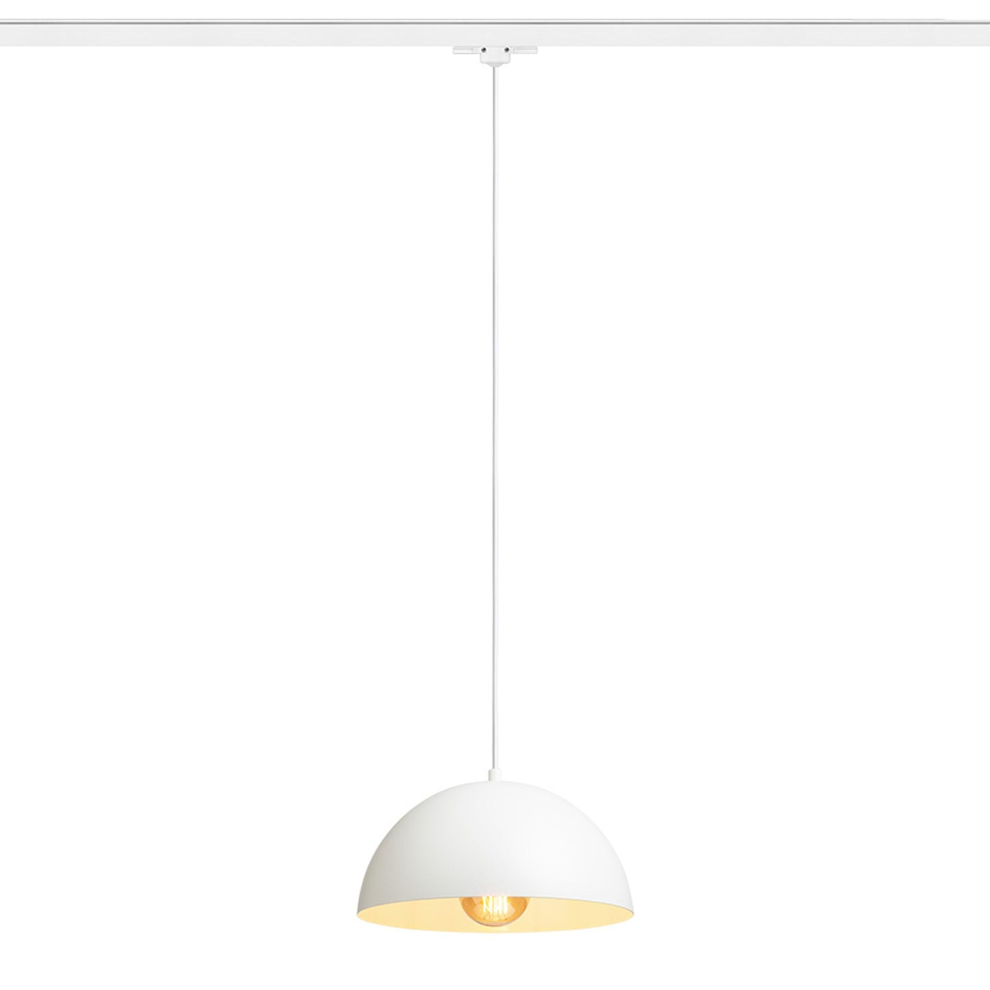 GLADYS 30 3-fase hanglamp metalen kap, 4 kleuren
