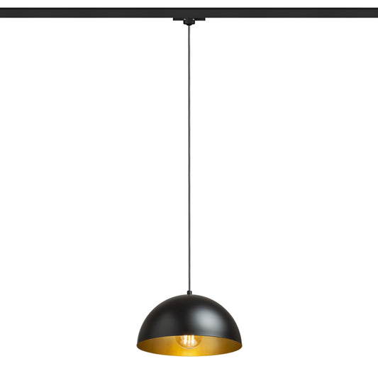 GLADYS 30 3-fase hanglamp metalen kap, 4 kleuren