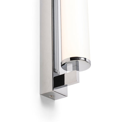 ROCCA 60 | LED-Badwandleuchte | Opalrohr, Chrom