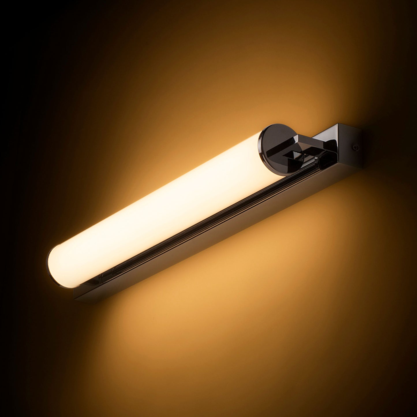 ROCCA 60 | LED-Badwandleuchte | Opalrohr, Chrom