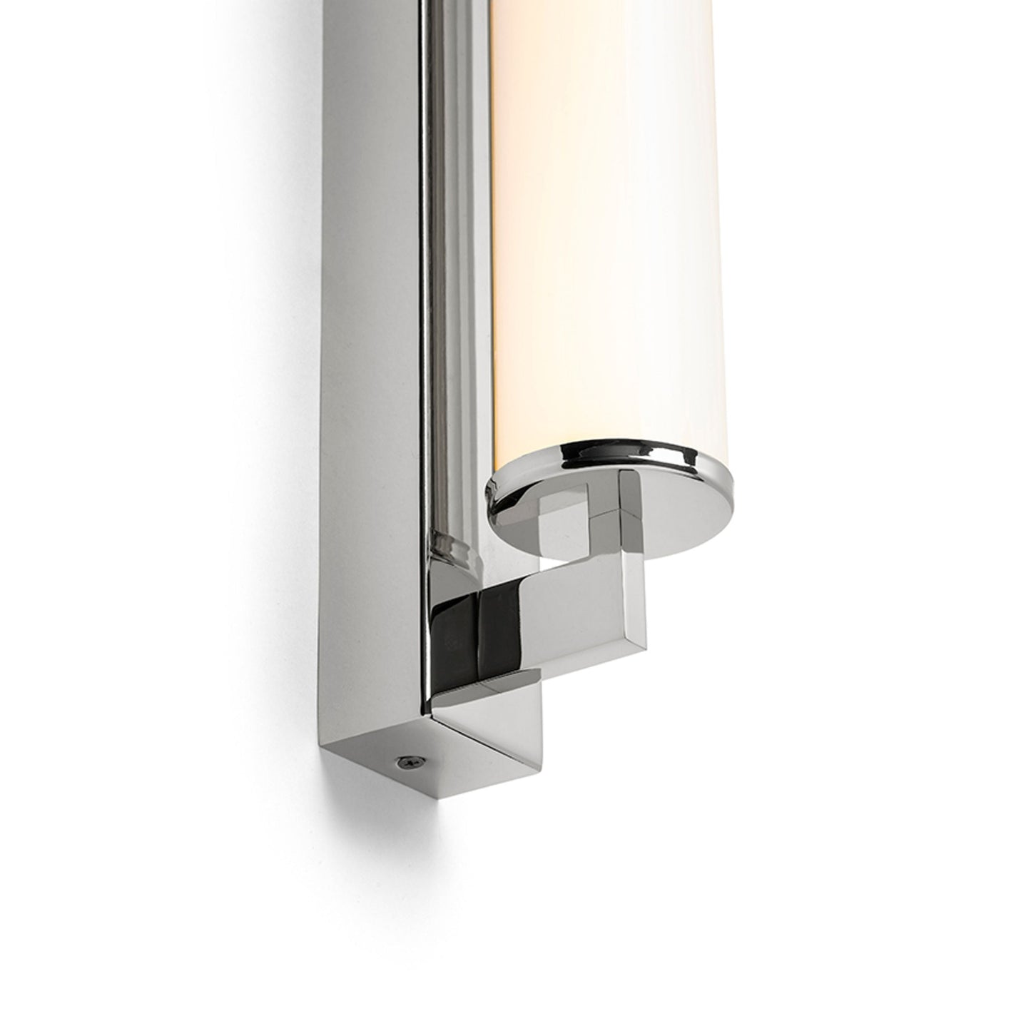 ROCCA 34 | LED Badezimmer Wandleuchte | opalrohr, chrom