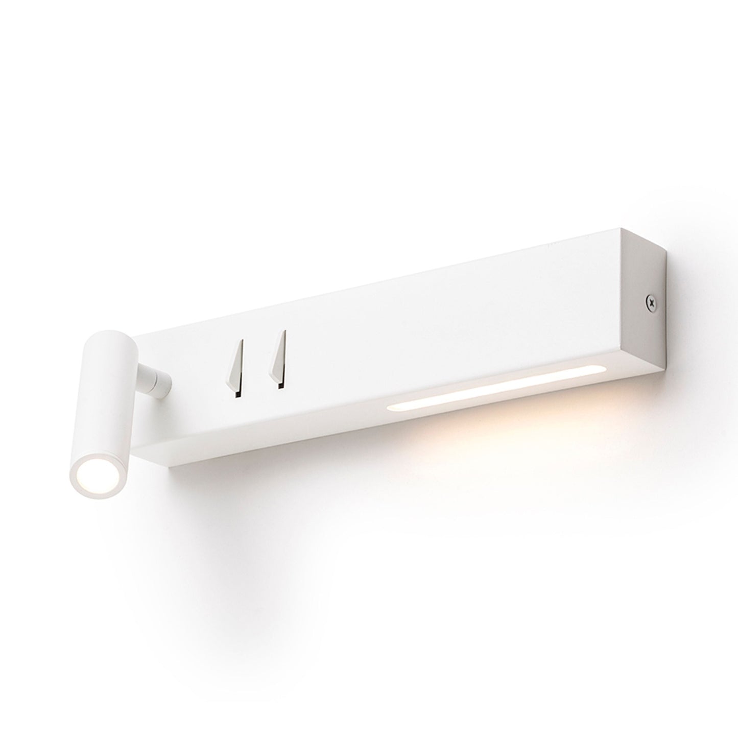 ODEON verstelbare wandlamp spot + up/down, 2 kleuren