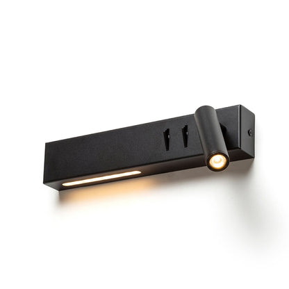 ODEON verstelbare wandlamp spot + up/down, 2 kleuren
