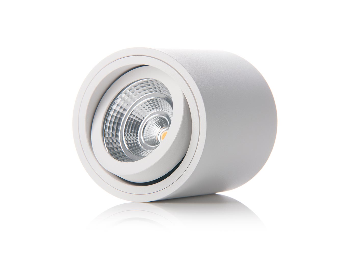 LED2 ROLL opbouw plafondspot wit dimensies