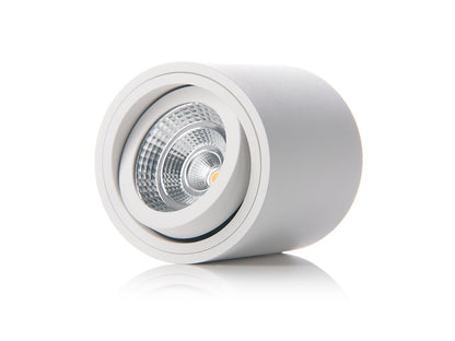 LED2 ROLL opbouw plafondspot wit dimensies
