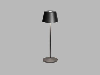 LED2 ROXY draadloze oplaadbare buiten tafellamp zwart IP65