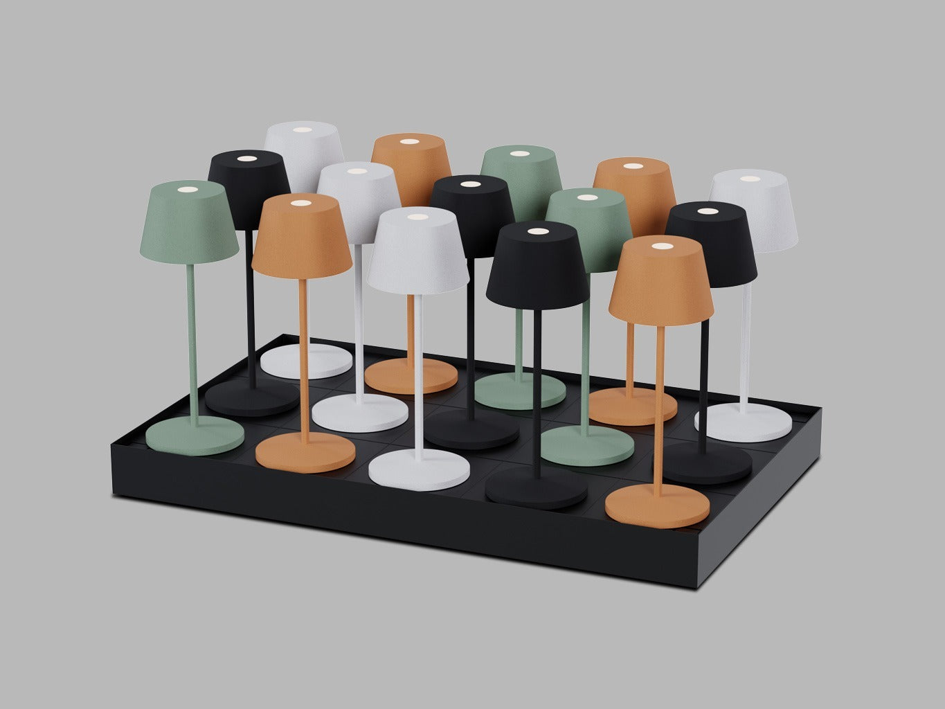 LED2 ROXY MINI oplaadstation met sfeerlampen