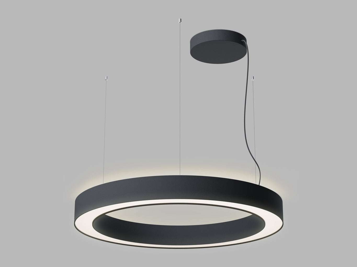 LED2 SATURN SLIM II P/N-Z 80cm Zwart