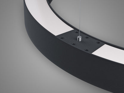 LED2 SATURN SLIM II - detail zwart 2