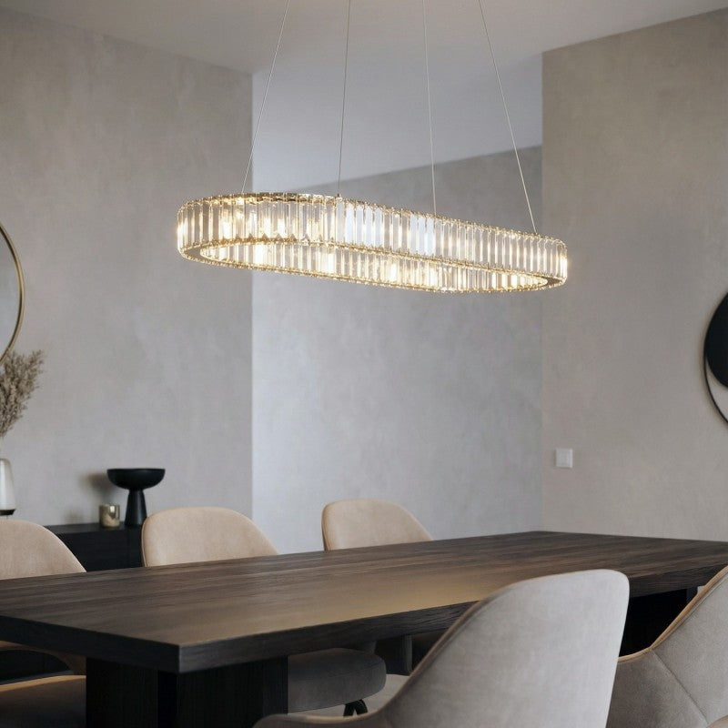 SPARK OVAL 120 goud sfeerbeeld 2