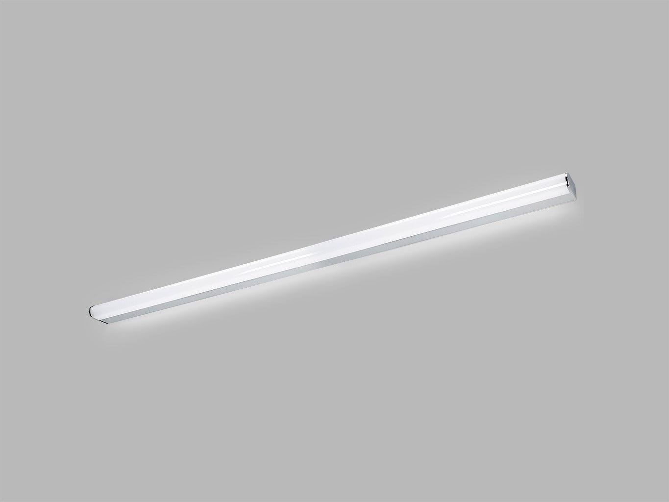 LED2 TONDA 120 lineaire wandlamp chroom IP44 badkamerverlichting