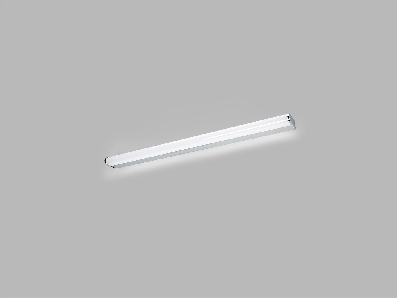 LED2 TONDA 90 lineaire wandlamp chroom IP44 badkamerverlichting