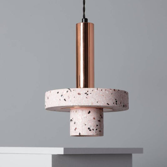 Hestavo hanglamp metaal cement industrieel