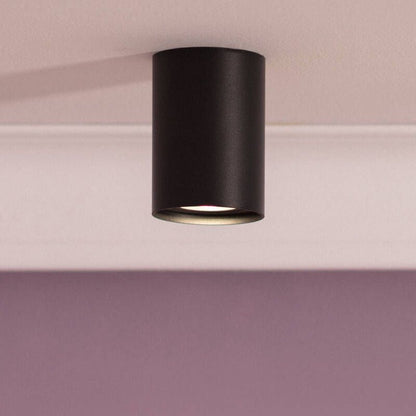 Quaravo Aluminium Deckenleuchte GU10 | Weiß / Schwarz | exkl. Leuchtmittel