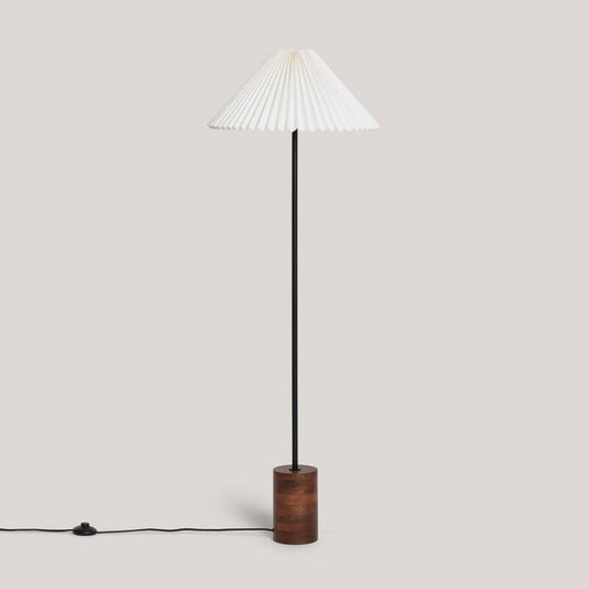 Leonavo staande lamp hout naturel